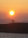 portara in sunset